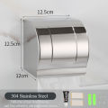 【Free Shipping+COD】Stainless Steel Toilet Paper Holder Wall Mounted Bathroom Toilet Paper Rolls Holder Tissue Holder Organizer Bathroom Shelf Organizer Hotel & Home Bathroom Paper Organizer Rack. 
