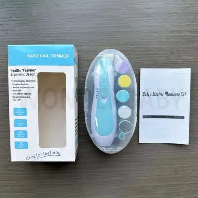6 in 1 Electric Baby Adult Nail Trimmer Pedicure & Manicure Baby Nail Clipper