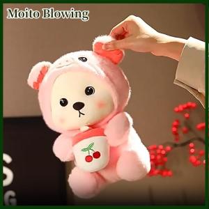 Moito Crossdressing Capibara Unicorn Panda Teddy Bear Doll Plush Toys Gift For Children