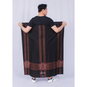 Sarung Kanjeng Sarung Batik Serial Kaligrafi Aksara Jawa Motif Tansah Bingah Pamor