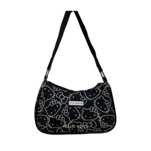 ZEEMIN Halloween Christmas Sanrio Hello Kitty Underarm Bag Women Kuromi Melody Messenger Tote Bag Cute Girls Shoulder Bag Purses Handbag Cartoon Simplicity