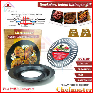 ROYALTA panggangan set barbeque grill pan bulat anti lengket / bulgogi segi yakiniku bakaran