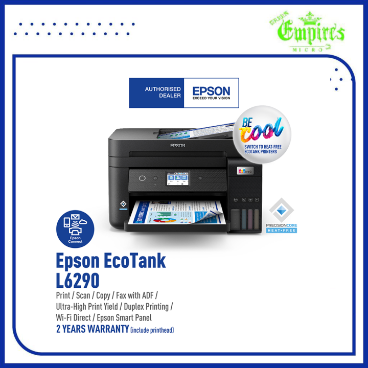 Epson L6290 WI-FI Duplex All In One Inktank Printer | Lazada