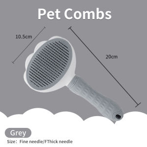 Dog Brush for Hair Pet Grooming Shedding Comb Hair Anti-Tangle Removal Utility Pet Self Cleaning Tool