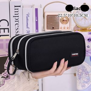 School Stationery Multi-Layer Pencil Case - Large Capacity for Boys & Girls Middle & High School Students