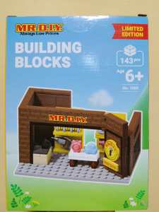 Mr. DIY Building Blocks 143 pcs Limited Edition Store Scene