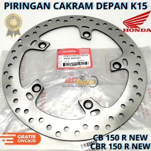 Piringan cakram depan K15 Untuk motor CB 150 R NEW CBR 150 NEW AHM berkualitas original asli ori
