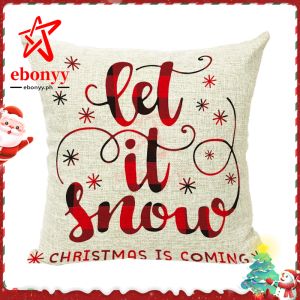 【Fast Delivery】Christmas Pillow Case 2023 Xmas Pillowcase Cushion Cover Decoration For Home Christmas Decor Christmas ornaments Christmas Pillow Christmas Decorations For Home