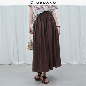 Giordano Women Women Elastic Waist Skirt Free Shipping 18466617