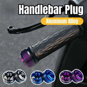 Aluminum Alloy Handlebar Plug Motorcycle Modification Accessories Motorcycle Decoration Handle Plug