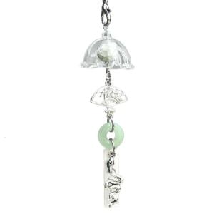 Handmade Chuông gió dây đeo điện thoại Acrylic thanh lịch điện thoại trang trí túi treo trang trí cho những người đam mê thời trang