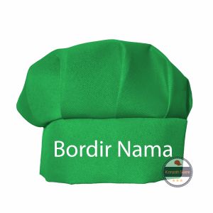 Topi Chef dan Apron Celemek Anak Request Bordir Nama