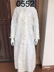 gamis alexuez full brukat tebal 0552  belakang polos  /gamis brukat premium