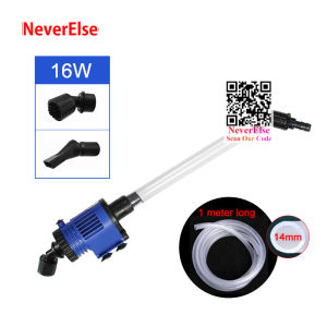 Automatic Aquarium Water Changer pump to change water for fishtank 10W 16W Gravel Cleaner Cleaning tools Sand Washer Filter Water Hose Syphon Automatic Pump Water Changer Pump 6W Aquarium Accessories for Fishtank Cleaning tool to change or add water