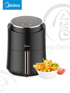Midea Air Fryer 1.5L 1230W Automatic Household Multi-function Large-capacity Shortbread Fume-free Fries Machine Intelligent Chicken Wings Machine
