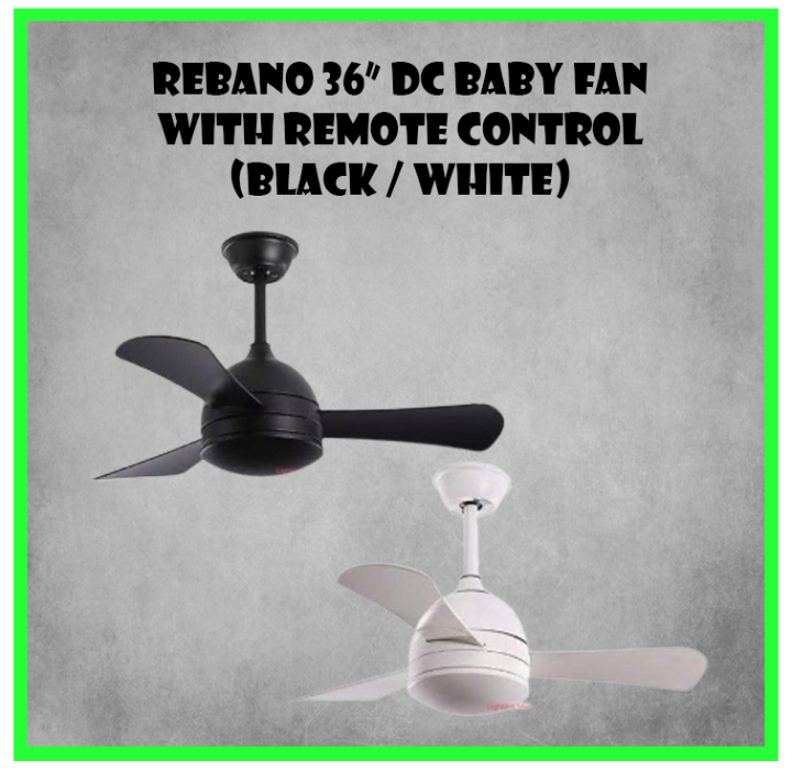 Rebano Gust 36 inch DC Motor Baby Ceiling Fan Baby Fan Lazada