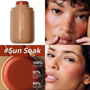 Rhode Portable Pocket Cream Blush Natural Spring Daily Makeup Cheek Tint