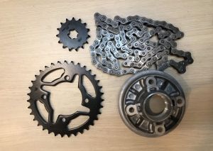 NHÔNG SÊN DĨA(NHÔNG XÍCH ĐĨA) PRO-BIKE THÁI CNC YAMAHA SIRIUS JUPITER 36T HAY 35/15T/428-108L RÁP LÊN ZIN THEO XE