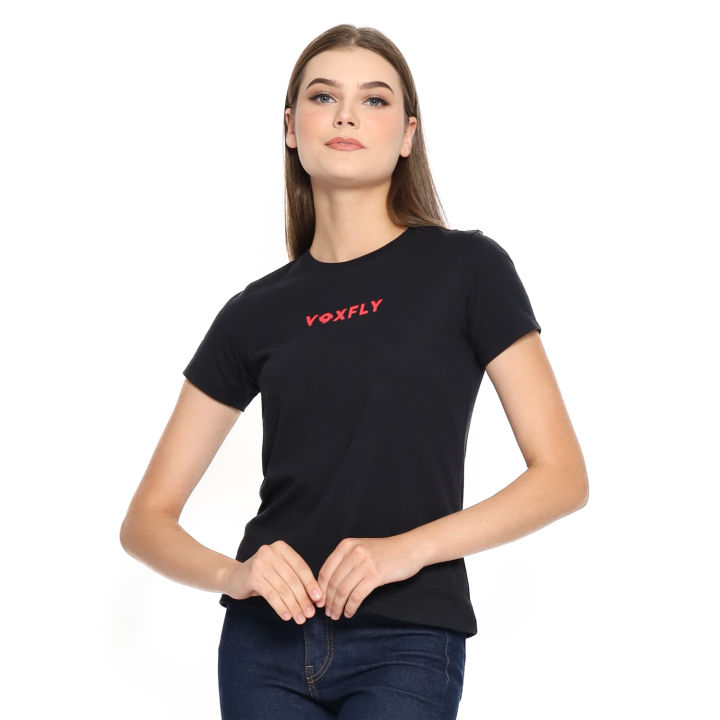Voxfly Kaos Lengan Pendek Wanita Crazy Rich Hunter Tshirt Planet - Main Image