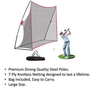 Naturehike-รุ่นใหม่ล่าสุด ตาข่ายซ้อมกอล์ฟ แบบพกพา ตาข่ายฝึกซ้อมกอล์ฟ ตาข่ายซ้อมกอล์ฟ ตะข่ายซ้อมกอล์ฟ ตาข่ายฝึกกอล์ฟ ขนาด 10x7x3 ฟุต Golf Practice Tents 300 x 210 x 91cm