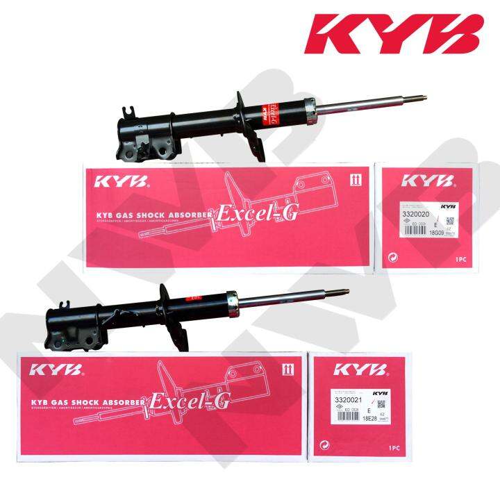 KYB 3320020/3320021 for Kia Picanto 2011-2017 Set of 2 Front Gas Shock ...