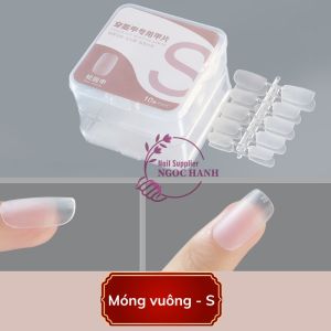 Hộp 10 bộ móng giả Nail Box tiện lợi không cần mài dũa siêu bền trang trí nghệ thuật – M003