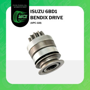 BENDIX DRIVE for Isuzu 6BD1 APC-118 vindex drive starter motor engine clutch reduction type