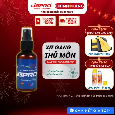 Chai xịt găng LIGPRO 50ml Tăng độ bám dính và cấp ẩm cho găng tay thủ môn Nguồn gốc thiên nhiên
