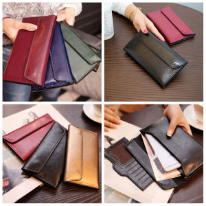 GUAIP Genuine Leather Envelope Wallets Korean Style Portable Women Long Clutch Bag Elegant Coin Purse Change Bag Women