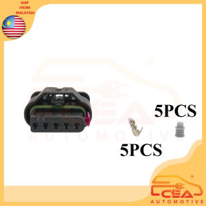 1PCS 5 PIN MAZDA CX-3 CX-5 CX-30 2.0 WATER COOLANT CONTROL VALVE ELECTRICAL THERMOSTAT SOCKET 5pin