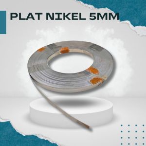 Plat Nikel 5mm – Konektor Baterai Lithium DIY