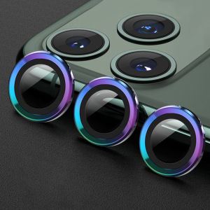 Metal Ring Lens Tempered Glass For iPhone 17 Pro Max 17 Pro 17 Air Removable Camera Lens Protector Cover