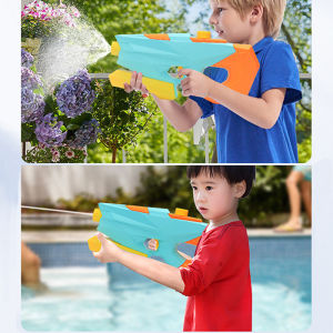 Bubble Water Soft Bullet Blaster Toy Outdoor Beach Summer Long Range Squirt Fighting Game Large Capacity Spray Toys Water Blasters Childrens Day
