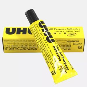 Keo Dán Vải UHU Keo Dán UHU Trong Suốt Nhanh Khô Mềm Dẻo Dán Gốm Sứ Gỗ