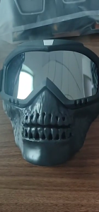 Motorcycle Goggles Masks For Adults Ski Goggles Mask Motocross Sunglasses Men Skull Moto Face Mask Wind Proof Motocross