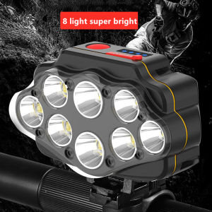 Original genuine bicycle light XPG bright headlight USB rechargeable strong light super bright night riding headlight waterproof riding equipment LED headlight bicycle accessories