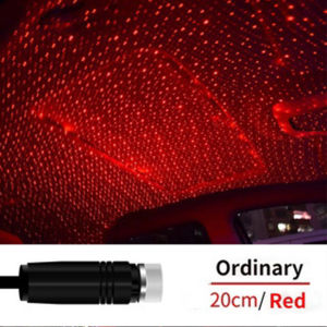 Đèn LED USB điều chỉnh ánh sáng bầu trời dùng cho xe hơi lều trại & không gian phòng ngủ