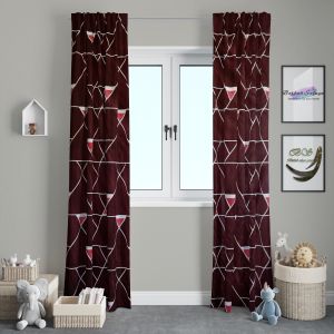 gorden jendela/pintu elegant/murah/hordeng FREE HOOK dan TALI