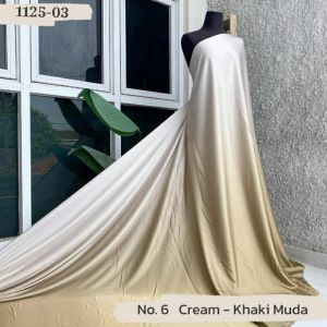 Kain Gradasi | Kain Polos Gradasi | Kain Campur Warna | Bridesmaid Gradasi Mewah by hamid collection