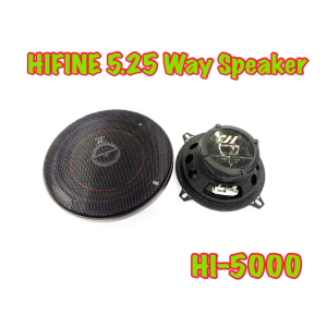 CPA (HI-5000) 5.25" 2 WAY HIFINE COAXIAL CAR AUDIO SPEAKER (PAIR) #1270