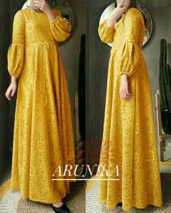 MAXI ARUNIKA L XL 2XL / MAXY MURAH / DRESS KONDANGAN CANTIK / GOOD QUALITY / COD