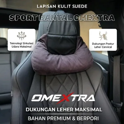 Sport Car Pillow Omextra Bantal Mobil Sport Suede Bantal Sport Sealion 7 Bantal Leher Ergonomic Soft