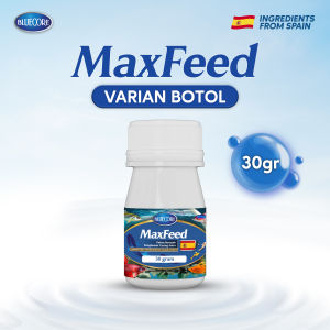 Deluso X Bluecore MaxFeed Pakan Ikan Pengganti Cacing Sutera & Kaya Nutrisi