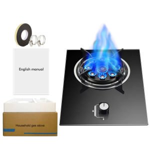 🔥🔥CHRIS Hot Sale LPG gas stove with timer stove 3 burner table top Battery stove gas cooker for Kitchen dapur gas memasak