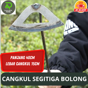 CANGKUL SEGITIGA BOLONG / CANGKUL MINI ALAT UNTUK BERKEBUN