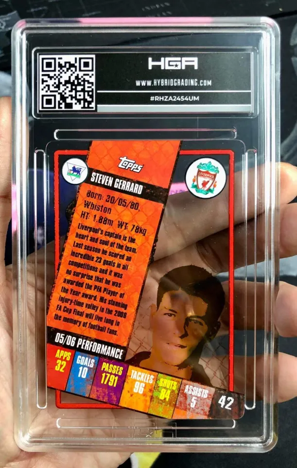 Steven Gerrard ⚽️ หงส์แดง ลิเวอร์พูล ⚽️ การ์ดสะสมฟุตบอล EPL