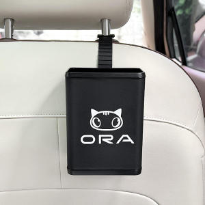 ZLWR ORA GOOD CAT กล่องเก็บของอเนกประสงค์ ถังเก็บร่มในรถยนต์ ถังขยะติดประตู สิ่งประดิษฐ์ที่เก็บผู้โดยสารในรถยนต์ ORA GOOD CAT กล่องเก็บของในรถย