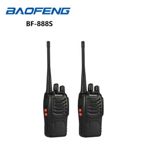 Baofeng BF 888S set of 4 Walkie Talkie Portable Two Way Radio UHF Transceiver