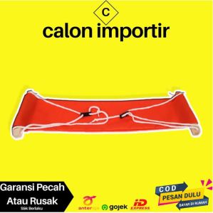 Pijakan Kaki Meja Mini Hammock Tablet Foot Rest Strong Cloth 1200mm Work or Rest Position