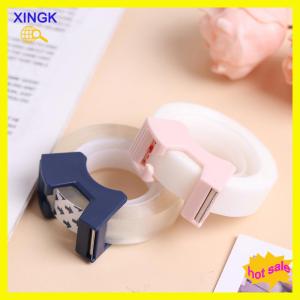 XINGK Adhesive Tape With Cutting Tool Writable Invisible Correction Tape Stationery